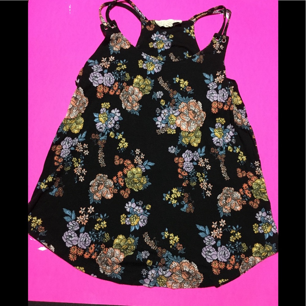 PINK REPUBLIC Camisole Floral Print Airy Top XS